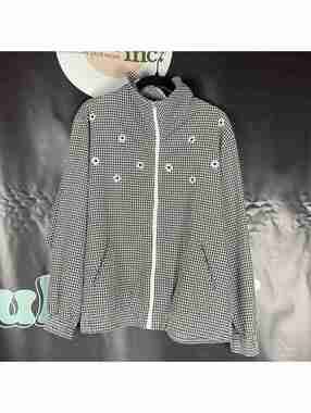 Alfred Dunner Plaid Petite Sweater